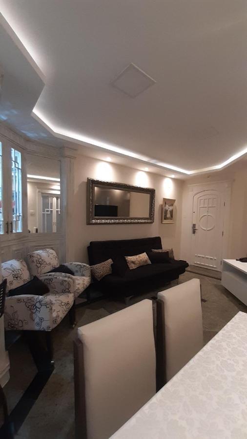 Апартаменты Lindo Flat No Edificio Cosmopolitan, Com Garagem E Piscina Сантос Экстерьер фото