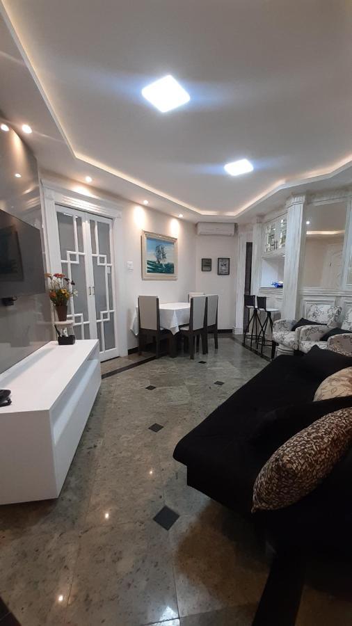 Апартаменты Lindo Flat No Edificio Cosmopolitan, Com Garagem E Piscina Сантос Экстерьер фото
