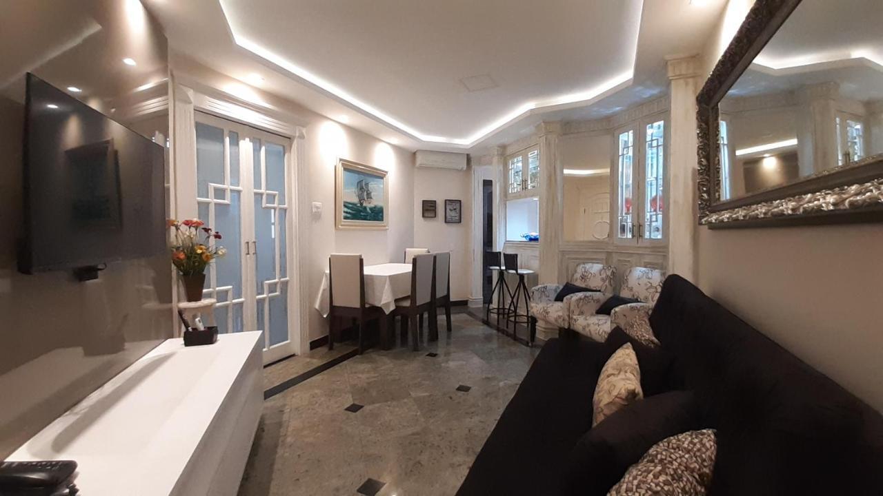 Апартаменты Lindo Flat No Edificio Cosmopolitan, Com Garagem E Piscina Сантос Экстерьер фото