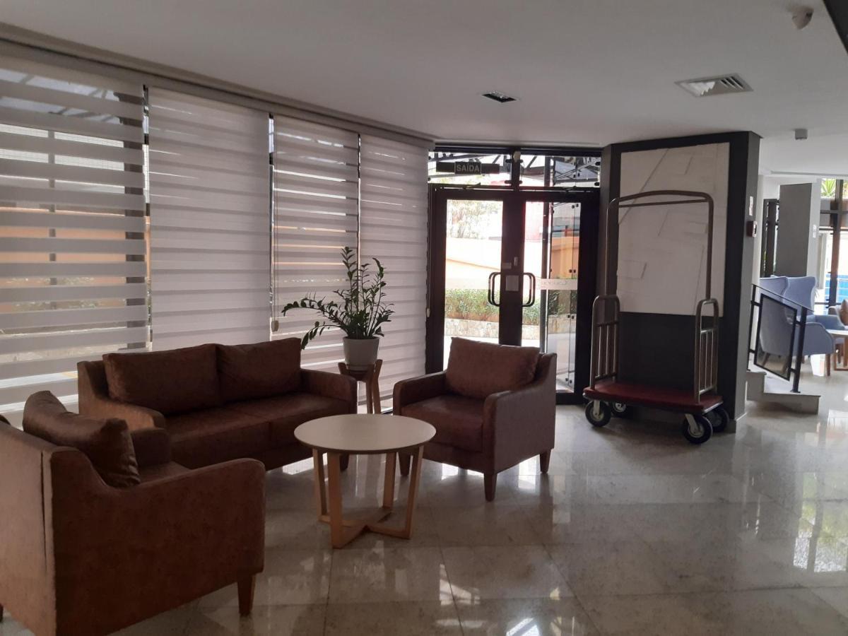 Апартаменты Lindo Flat No Edificio Cosmopolitan, Com Garagem E Piscina Сантос Экстерьер фото
