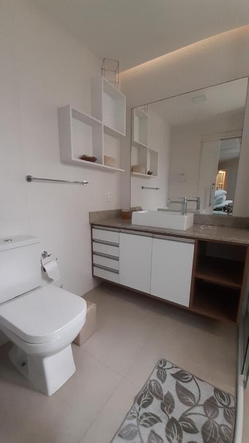 Апартаменты Lindo Flat No Edificio Cosmopolitan, Com Garagem E Piscina Сантос Экстерьер фото