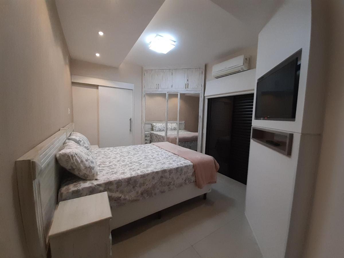 Апартаменты Lindo Flat No Edificio Cosmopolitan, Com Garagem E Piscina Сантос Экстерьер фото
